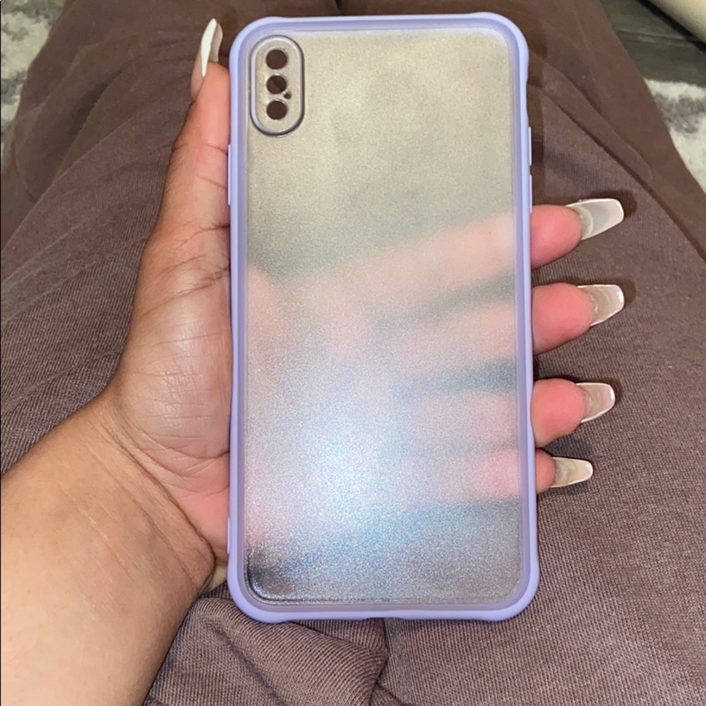 Purple iPhone XS Max case